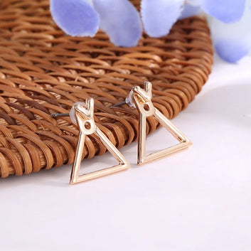 Creative Triangle Square Earrings