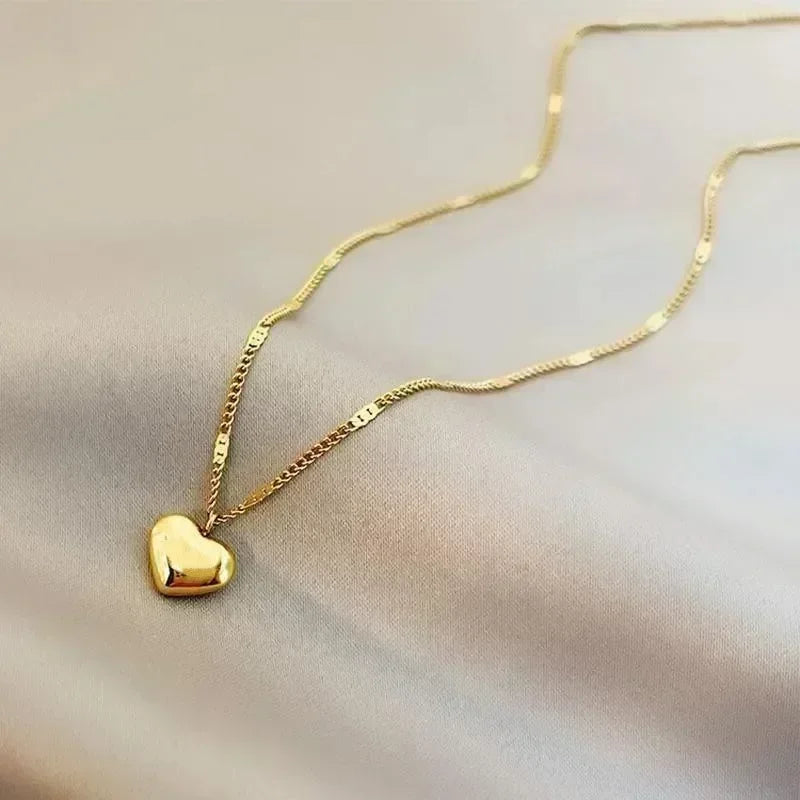 New Heart-border Chain