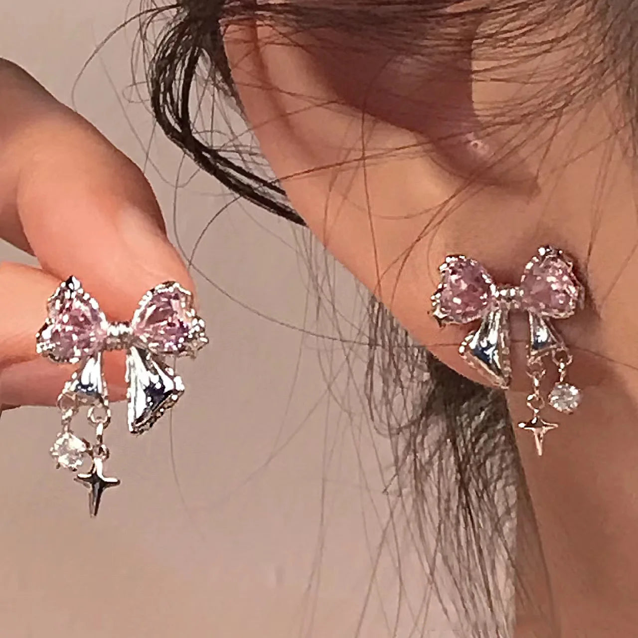 Zircon Stud Earrings